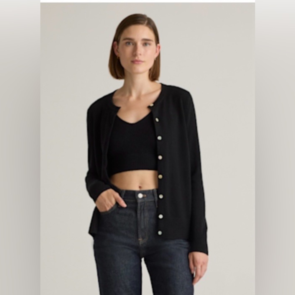 Quince Mongolian Cashmere Cardigan